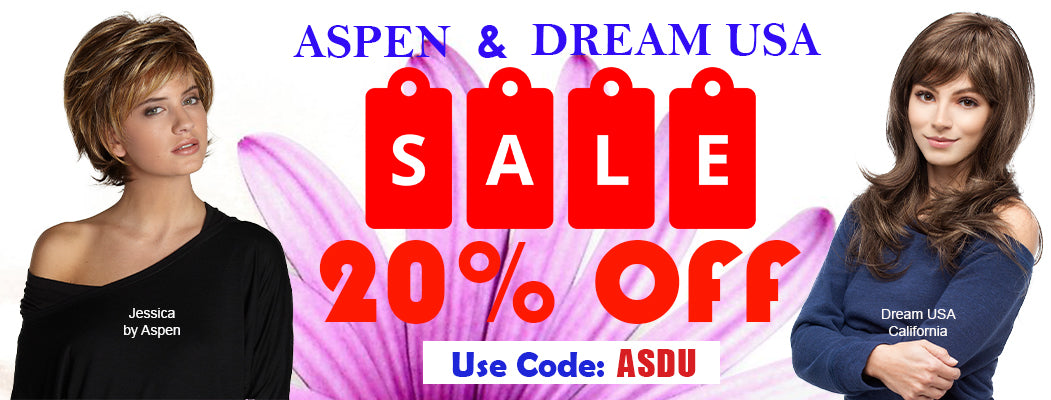 Sale Banner for Aspen & Dream USA 20% Off